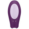 Satisfyer Stimulateur connecté Double Joy Satisfyer Mauve